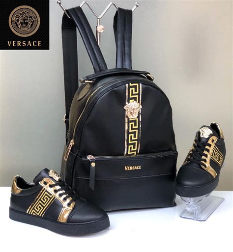 cheap versace backpack|versace gift set with backpack.